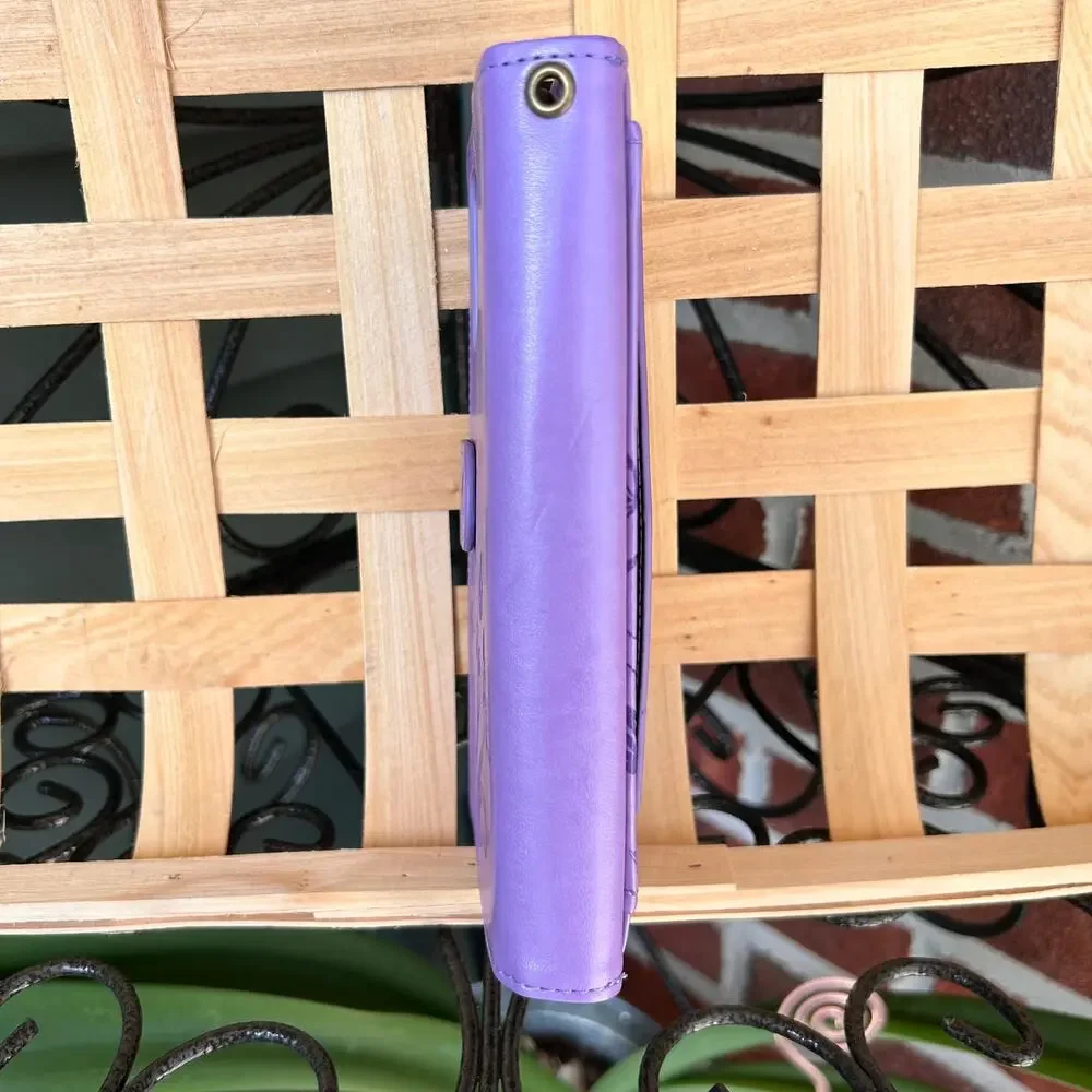 Phone Case Wallet Lavender Butterfly OnePlus Nord 6.5